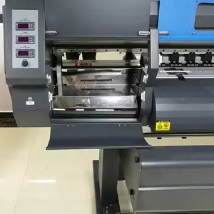 Besar Format lebar 1.8m 1.9m 2.5m 3.2m Dx5 Cabezal Xp600 kepala Eco Solvent Printer Plotter De Corte graftec terjangkau