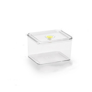 Custom Food Box Plastic Storage Container 480ml 1L 2.3L Plastic Clear Kitchen Freshness Preservation Box Crisper with Lid