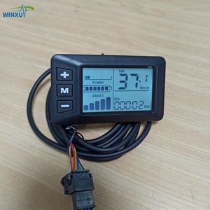 Thâm quyến nhà máy 24V 36V 48V 250 Wát e-bike động cơ không chổi than điều khiển phổ quát G51 LCD Tốc độ hiển thị cho điện gấp xe đạp