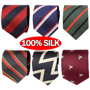 منتجات الأكثر مبيعًا ذات جودة عالية، ربطة عنق مصنوعة يدويًا 100%، ربطات عنق حريرية منسوجة فعالة من حيث التكلفة للرجال في مجال الأعمال - Product Image 1