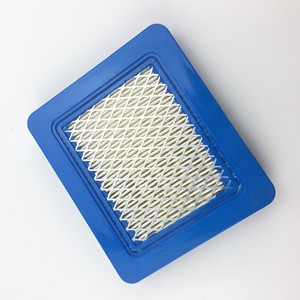 Filtre à air pour tondeuse à gazon, 113x131mm, bleu, pour Briggs & Stratton modèle 491588, usage domestique - Product Image 3