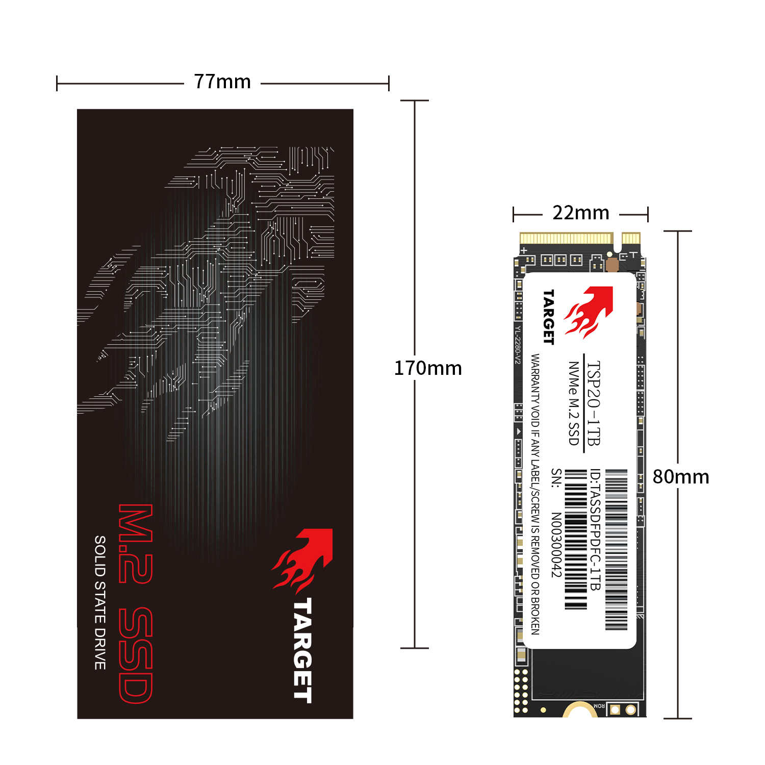 TARGET SSD M.2 Nvme - Super Fast Internal Solid State Storage