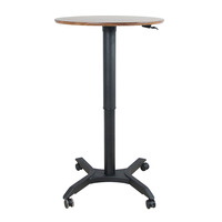 Bureau pneumatique sur pied mobile réglable en hauteur, nouveauté, à la mode