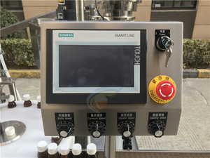 Tự động 10-500ml bằng miệng Máy làm đầy chất lỏng cho vừa nhỏ Kích thước chai thủy tinh cho slushy Syrup uống sản xuất PLC bánh - Product Image 5