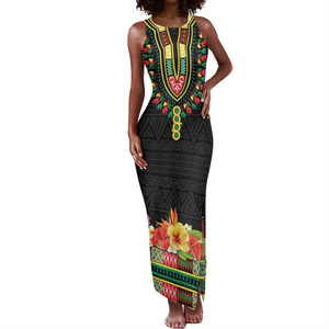 <span class=keywords><strong>Afro</strong></span> Hibiscus Tropical Tank Maxi <span class=keywords><strong>vestido</strong></span> sin mangas <span class=keywords><strong>vestido</strong></span> etíope verano Habesha <span class=keywords><strong>vestido</strong></span> mujeres - Product Image 3