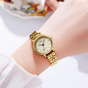Montre élégante pour femme avec bracelet en acier, montre à quartz tendance haut de gamme pour étudiantes - Product Image 4