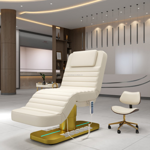 Offres Spéciales équipement haut <span class=keywords><strong>de</strong></span> gamme thérapie <span class=keywords><strong>de</strong></span> relaxation corporelle spa <span class=keywords><strong>de</strong></span> beauté salon <span class=keywords><strong>de</strong></span> beauté en cuir massage visage lit électrique - Product Image 1