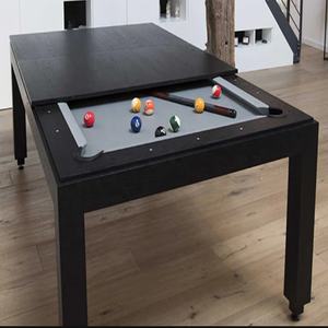 Tables de billard en bois fabriquées à la main de qualité professionnelle convertibles de 7FT 8FT 9FT <span class=keywords><strong>Table</strong></span> de billard et de billard de qualité supérieure 3 en 1 - Product Image 3