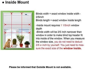 Không dây di động sắc thái, không có công cụ không có khoan ánh sáng Lọc tổ ong sắc thái xếp li Rèm cho Windows - Product Image 6