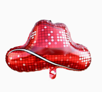 Ballon miroir disco 4D de 22 pouces en gros, ballon en feuille d'hélium rétro années 70 pour décoration de fête d'anniversaire ou de discothèque