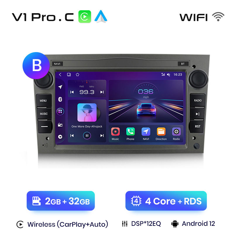 V1 ProC 2+32GB สีเทา