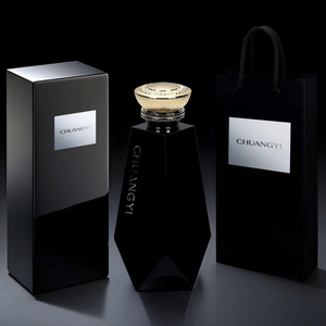 Bán buôn tùy chỉnh-thực hiện 100ml sang trọng và độc đáo vuông chất lượng cao rõ ràng chai nước hoa thủy tinh phun - Product Image 5