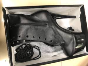 Hot Sale Thick Sole Platform Women's Ankle Stripper Shoes Boots for <b>Pole</b> <b>Dance</b> - Product Image 6