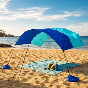 Travelers Beach Sunshade <b>Tent</b> 2x2m Waterproof Wind Resistant Outdoor Camping Sun Shelter - Product Image 2