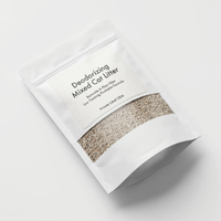 Litière pour chat 4D-Pocket Mixed |   70% Fibres de pois + 30% Bentonite |   Clumping 3s |   Produit à jeter dans les toilettes à faible teneur en traces |   Très absorbant |   Gris |