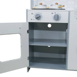 Set <span class=keywords><strong>Giocattolo</strong></span> per Bambini, Cucina Simulata in Legno con Stoviglie e <span class=keywords><strong>Forno</strong></span> - Product Image 4