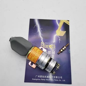 <b>12V</b> 24V Engine Parts Shut Off Stop Solenoid <b>Switch</b> 1751-2467 Stop Solenoid Valve 1751-2467 - Product Image 3