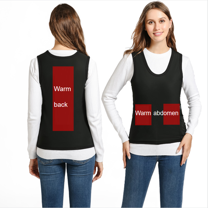 Зимний жилет для мужчин и женщин с Usb-зарядкой и умным подогревом, уличный жилет с дальним инфракрасным излучением, теплый жилет, Термоодежда