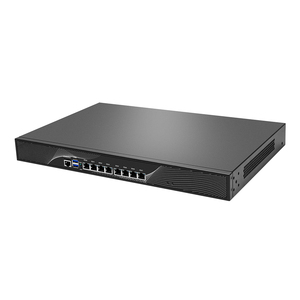 Oem <span class=keywords><strong>1U</strong></span> Rack mount Chassis Intel Core i5 lõi kép 2.5GHz 8 Lan GbE mềm <span class=keywords><strong>Router</strong></span> Ros pfsense ikuai công nghiệp VPN tường lửa - Product Image 2