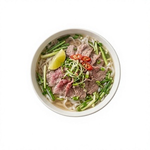 บะหมี่กึ่งสำเร็จรูปรสเนื้อวัวเวียดนาม - ซุปโฟ - บะหมี่ซุปสำเร็จรูปปราศจากกลูเตน อาหารข้าวสำเร็จรูป OEM 90 กรัม; 30 ซอง/กล่อง - Product Image 1