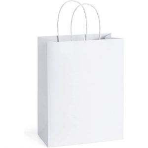 Custom Kraft <b>Paper</b> <b>Biodegradable</b> Recyclable Laminated Tote Bags with Custom Logo for Food Promotion - Product Image 1
