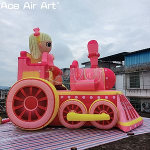 Modèle géant gonflable <span class=keywords><strong>de</strong></span> princesse dans le <span class=keywords><strong>train</strong></span> pour décoration <span class=keywords><strong>de</strong></span> fête Présentoir <span class=keywords><strong>de</strong></span> <span class=keywords><strong>train</strong></span> gonflable personnalisé <span class=keywords><strong>Train</strong></span> <span class=keywords><strong>de</strong></span> princesse gonflable - Product Image 5