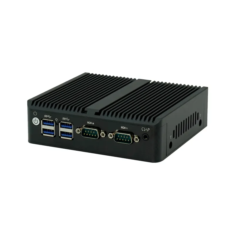 fanless mini pc core N2840 N2930 J1900 4 gb ram 64 gb ssd barebone hardware for mini pc desktop computer