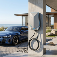 Cargador de Vehículos Eléctricos Inteligente con Control por Aplicación WiFi, 7kW 32A, Nivel 2, Wallbox, Estación de Carga Doméstica para Vehículos Eléctricos BYD