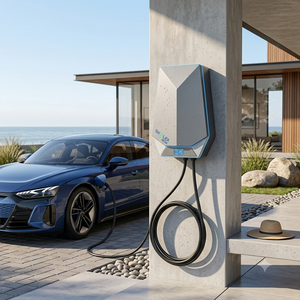 Cargador de Vehículos Eléctricos Inteligente con Control por Aplicación WiFi, 7kW 32A, Nivel 2, Wallbox, Estación de Carga Doméstica para Vehículos Eléctricos BYD - Product Image 1