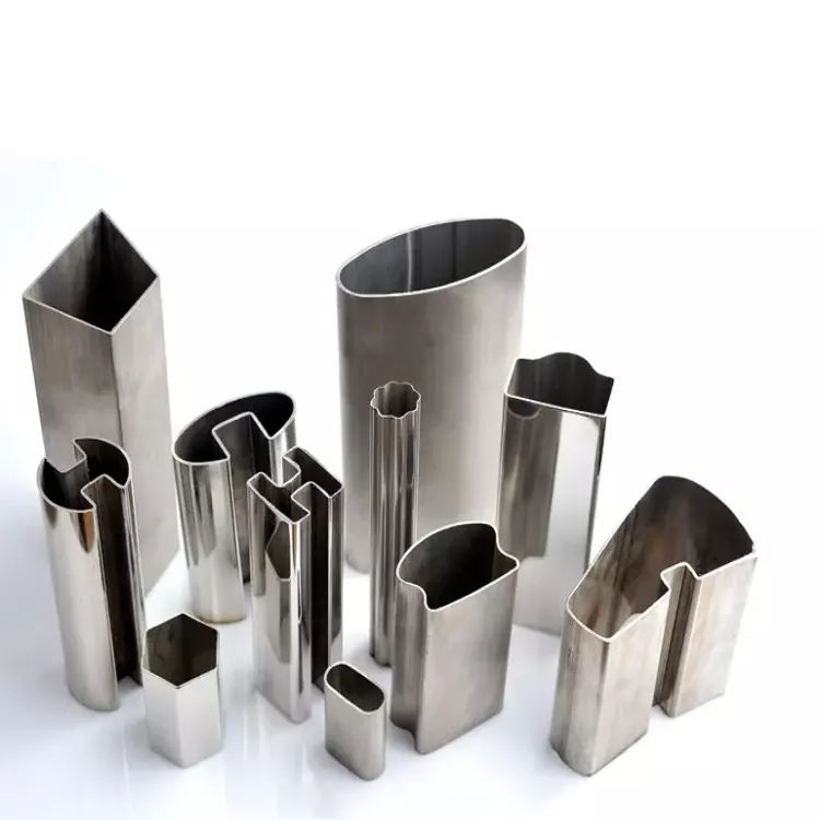 SUS 304N stainless steel shaped pipe for construction SUS 304N stainless steel shaped pipe for construction