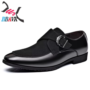 Zapatos Formales Casuales de Negocios para Hombre, Verano 2026, con Cordones, Rayas, PU, Estilo Británico Coreano, Punta Puntiaguda, Suela de Goma que Aumenta la Altura - Product Image 5