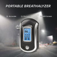 Alat Tes Alkohol Napas Portabel Terbaru, Monitor Sensor Napas Alkohol, Meter Pemeriksa Alkohol