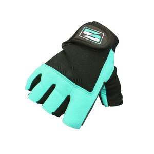 Comfortable and Durable Strong Grip Palm Protection Customized Half-Finger Leather Fitness Weightlifting Sports <b>Gloves</b> - Product Image 4