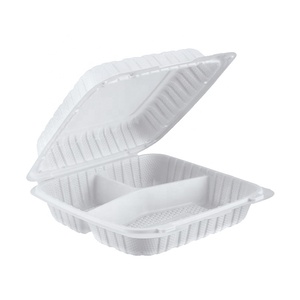 7 "8" 9 "mfpp Hộp 2 3 ngăn có thể tái chế <span class=keywords><strong>microwavable</strong></span> bao bì thực phẩm vỏ sò mfpp <span class=keywords><strong>container</strong></span> thực phẩm với bản lề Nắp - Product Image 6