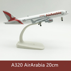 Modelo a Escala 1:<span class=keywords><strong>200</strong></span> de 20cm del Avión <span class=keywords><strong>A320</strong></span> de la Aerolínea AIR ARABIA, en Aleación Metálica, Venta al Por Mayor - Product Image 1