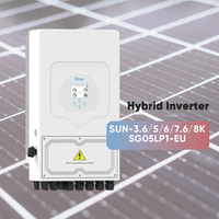 Onduleur solaire hybride triphasé/monophasé AC résidentiel 8kW 10kW 12kW Triple IP65 SUN-5/6/8/10/12K-SG04LP3-EU-AM2-P EU