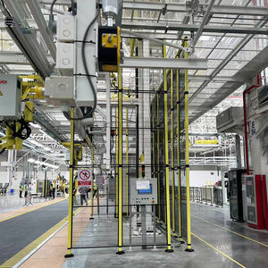 סיטונאי גדר מתכת לוח הגנה מגן מכונת רשת מרותכת מותאם אישית גדר בטיחות תעשייתי שומרי בטיחות - Product Image 2