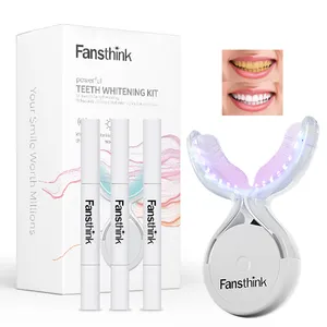 Fansthink Advanced Led Teeth Whitening Machine Gel Pen Teeth Whitening Supplier Private Label Teeth Whitening Kits