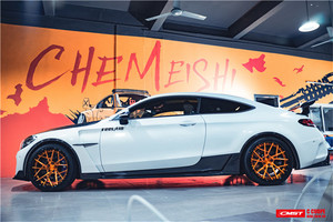 Aggiornamento alettone posteriore per Mercedes-Benz classe <span class=keywords><strong>C</strong></span> C43 C63 Coupe <span class=keywords><strong>CT</strong></span> Design in fibra di carbonio Kit corpo Spoiler nuove condizioni - Product Image 3