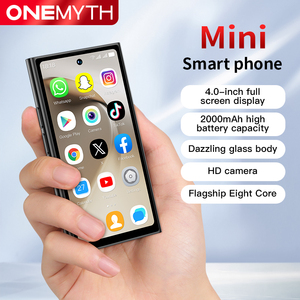 ONEMYTH S26 Pro ระบบปฏิบัติการ Android 12 รองรับซิมคู่ หน้าจอ HD ขนาด 4 นิ้ว แบตเตอรี่ 2000mAh หน่วยความจำ 3GB+64GB สมาร์ทโฟนขนาดเล็ก 4G พร้อมระบบสแกนใบหน้า - Product Image 1