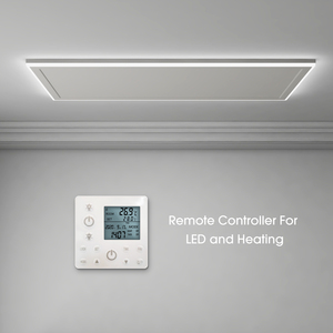 Chauffage d'appoint décoratif à <span class=keywords><strong>LED</strong></span>, panneau <span class=keywords><strong>plat</strong></span> pour plafond - Product Image 2