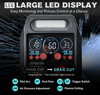 DIJUAL Mesin Pemotong Plasma Lotos LTP010D 110V/220V 7.5KW Motor 60% Duty Cycle 16mm untuk Pemotongan Logam