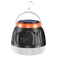 Ampoule Globe LED à énergie solaire pour l'extérieur Batterie au lithium étanche IP67 Chargement d'urgence pour le camping pour le marché de nuit