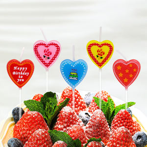 เทียนขายส่ง เทียนรูปหัวใจ เทียนวัน<span class=keywords><strong>เกิด</strong></span>จำนวนมาก เทียนวัน<span class=keywords><strong>เกิด</strong></span>สำหรับ<span class=keywords><strong>เค้ก</strong></span> - Product Image 3