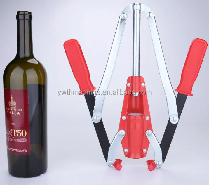 Máquina manual de corcho para botellas de vino