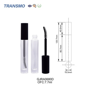 Envase de Rímel Vacío Redondo Ecológico al por Mayor, Tubo de Delineador de Ojos Vacío de 8 ml, Botella de Rímel - Product Image 2