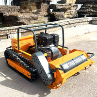 Joug télécommande tondeuse à gazon bobine tondeuse débroussailleuse sans fil déchiqueteuse domestique tondeuse à gazon Robot automoteur 800mm