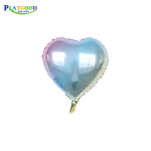 18 colores 18 pulgadas Feliz Día de San Valentín de globo en forma de corazón de aluminio globos de papel de aluminio - Product Image 6