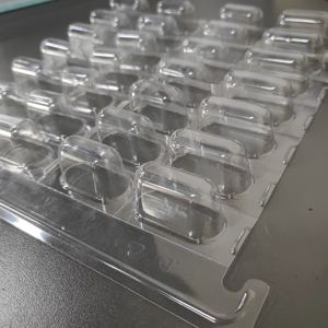 Tùy chỉnh hình chữ nhật hàng tuần 7 ngày dùng một lần nhựa trong suốt Pet y tế thermoformed khay - Product Image 1