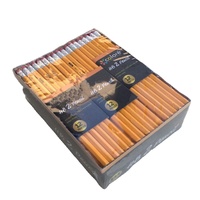 Pack économique à bas prix 144pcs #2 HB jaune ensemble de crayons dans une boîte en carton pour l'écriture comme fournitures scolaires